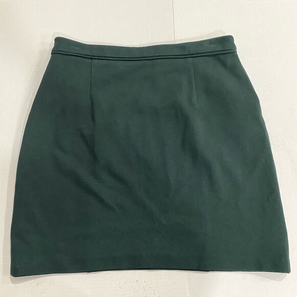 BODEN Hunter Green A-Line Skirt SIZE 8R Knee Length with Pockets - Picture 7 of 8